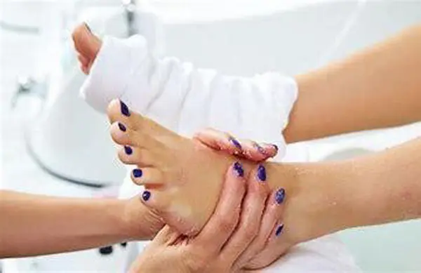 Sweet Peach Lemon Drop Pedicure